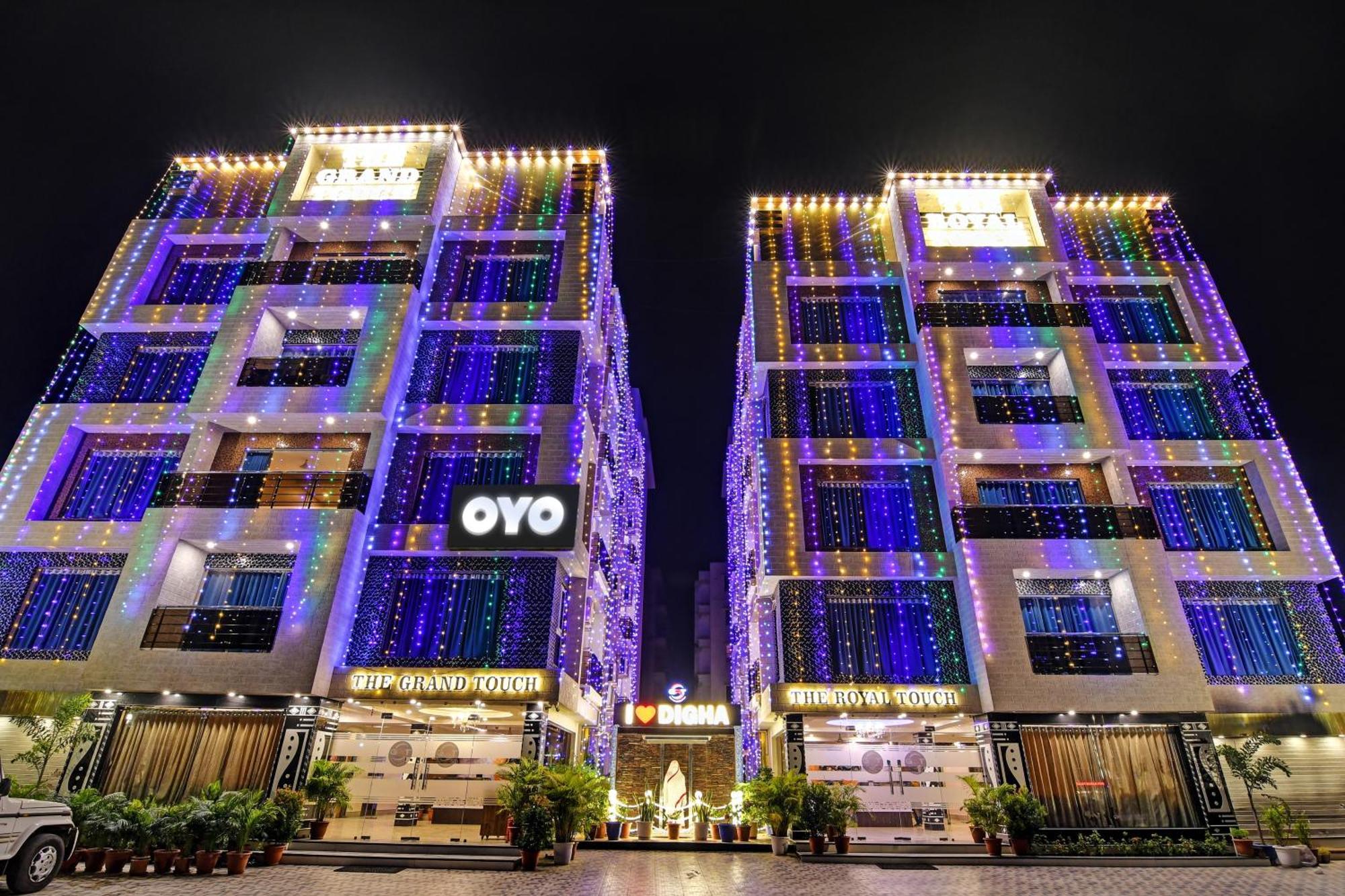 Townhouse The Grand Touch & The Royal Touch Hotell Digha  Exteriör bild